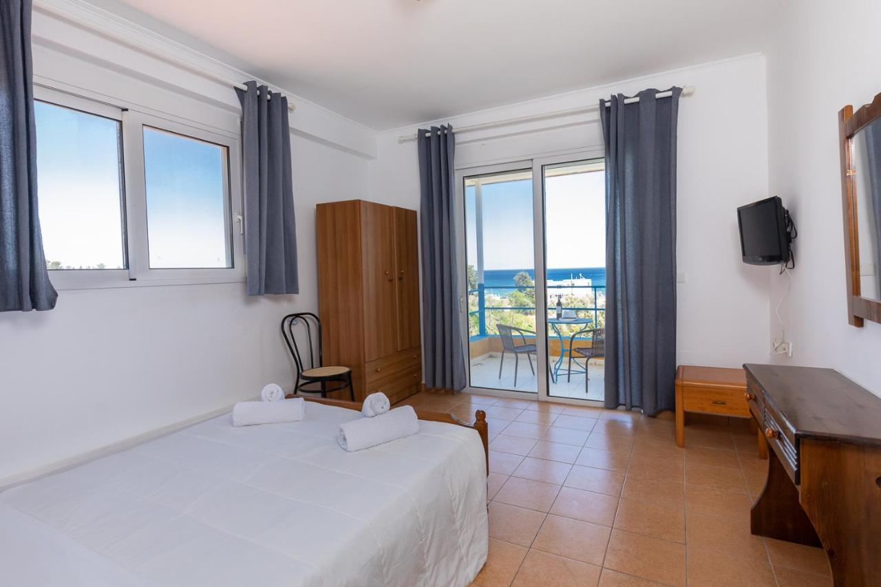Plastiras Sea View Apartments Архангелос Экстерьер фото