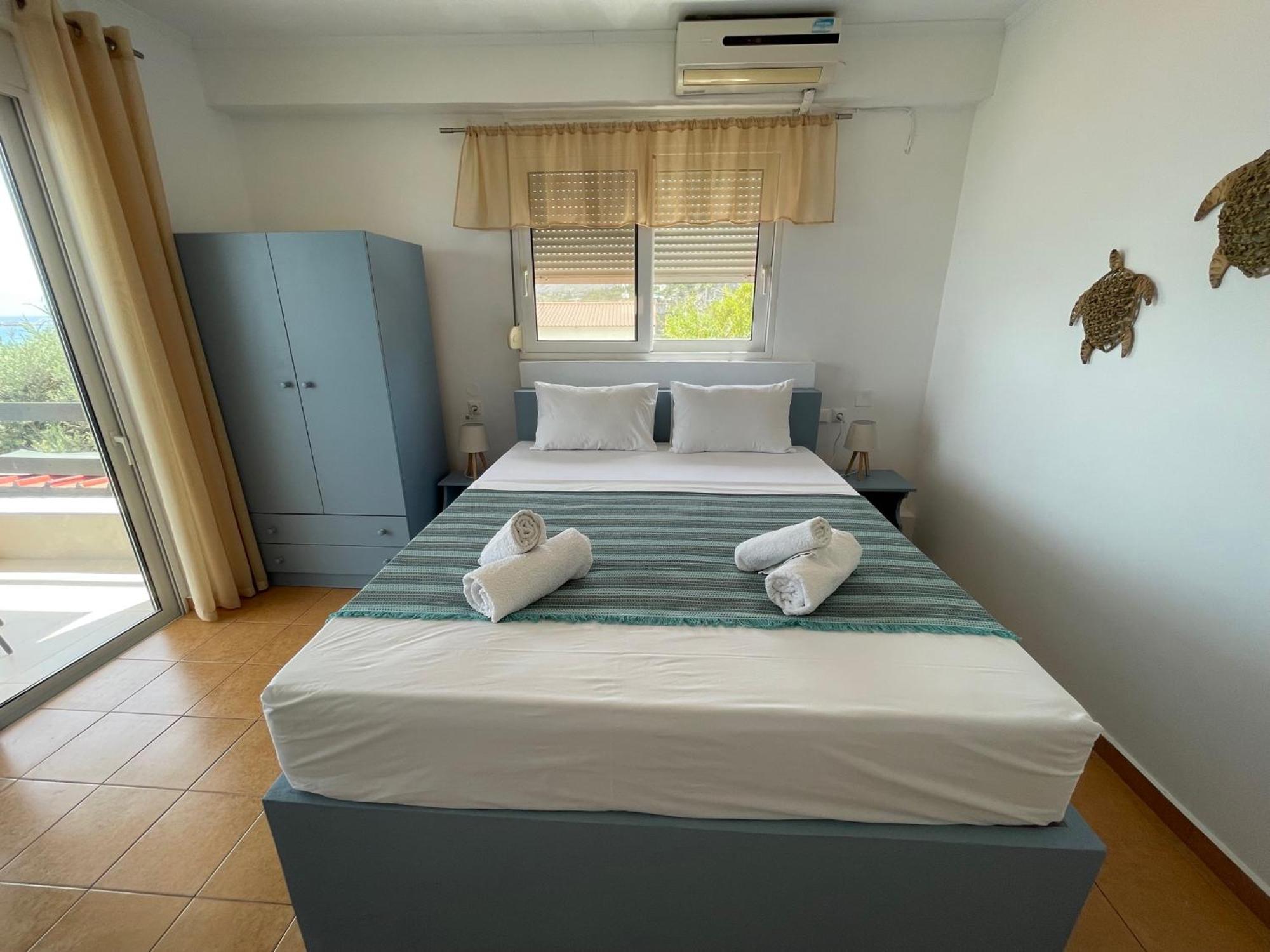 Plastiras Sea View Apartments Архангелос Экстерьер фото